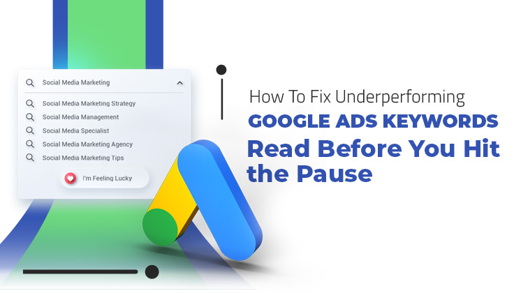 Underperforming Google ads keyword